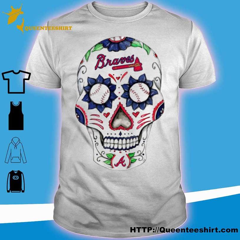 Atlanta Braves Sugar Skull Shirt, hoodie, sweater, long sleeve and tank top