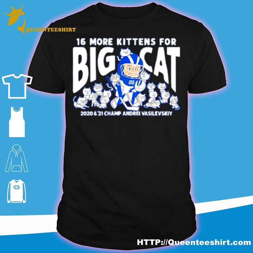 Big Cat Andrei Vasilevskiy Shirt, hoodie, sweater, long sleeve and tank top