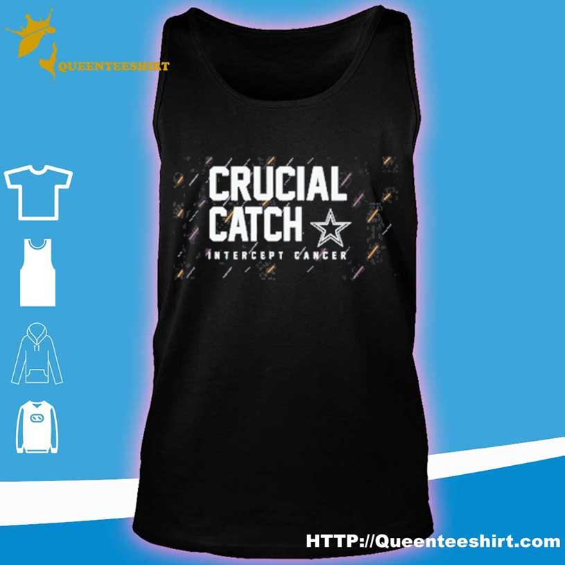 Dallas Cowboys Crucial Catch Intercept Cancer 2021 T-shirt, hoodie,  sweater, long sleeve and tank top