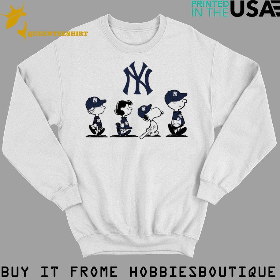 The Peanuts Character Charlie Brown And Snoopy Walking New York Yankees  Shirt, hoodie, sweater, long sleeve and tank top