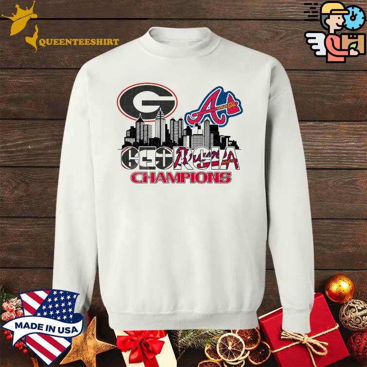 GA Champs Braves/UGA Long Sleeve T-Shirt