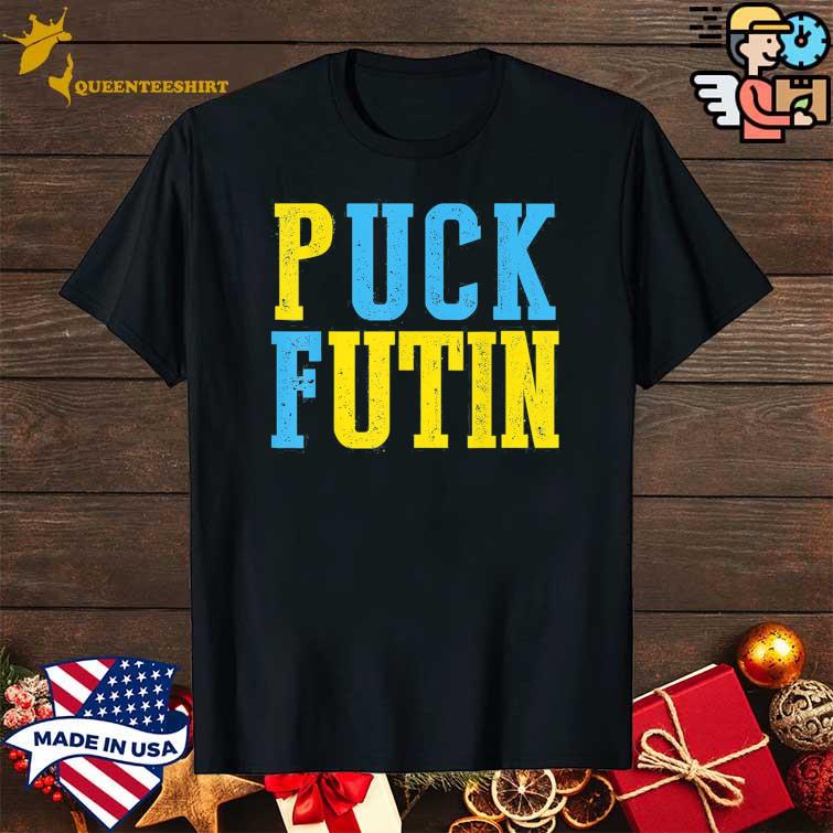 Peace for Urkraine Lover I Stand with Ukraine T-Shirt Lässige Puck Futin kurzärmlige Bequeme Rundhals-Tops für Erwachsene 