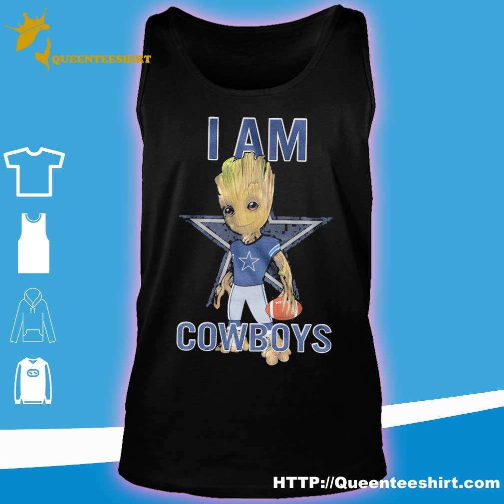 I Am Groot Dallas Cowboys Shirt - High-Quality Printed Brand