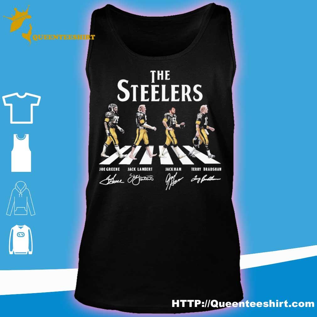 Pittsburgh Steelers football Joe Greene Jack Lambert Jack Ham Terry  Bradshaw signatures Halloween 2022 T-shirt, hoodie, sweater, long sleeve  and tank top