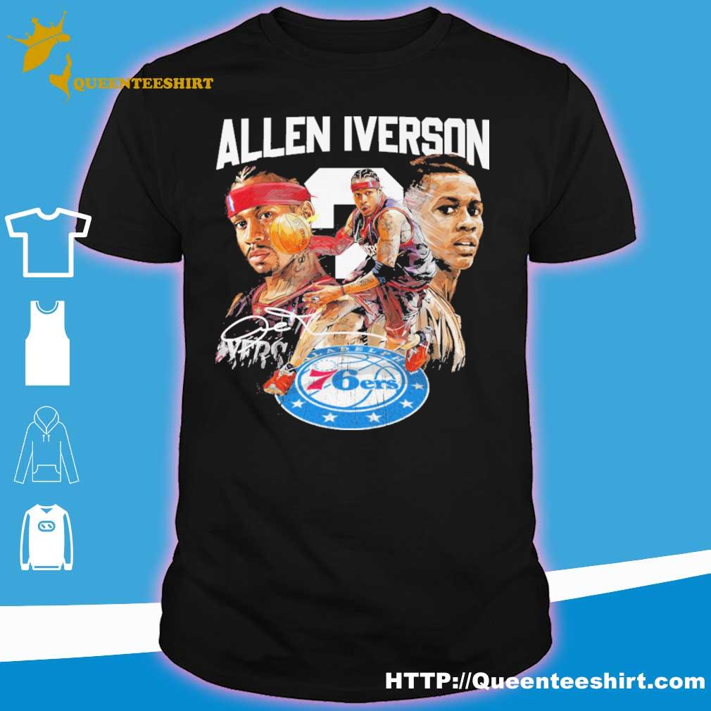 BALLALLDAY Allen Iverson Crossover Signature Hoodie, 76ers Gear, The Answer