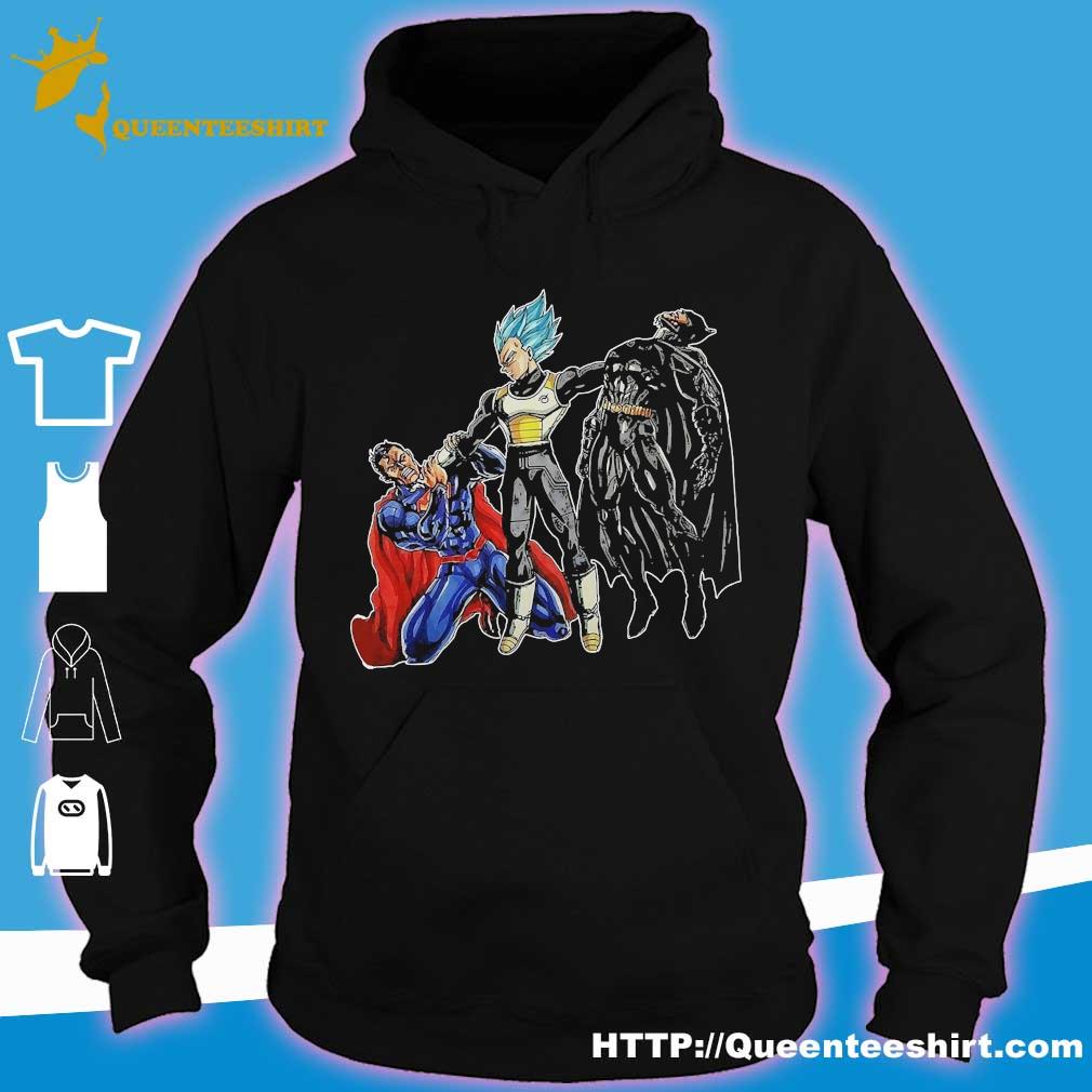 Goku Vegeta vs Superman Batman shirt, hoodie, sweater, long sleeve and tank  top