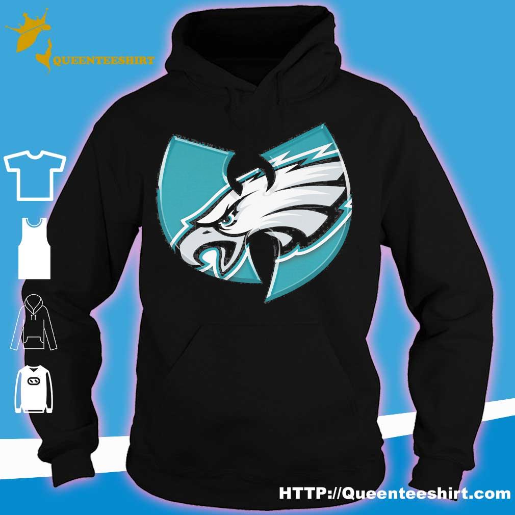 Wutang Logo Vs Philadelphia Eagles Shirt,Sweater, Hoodie, And Long