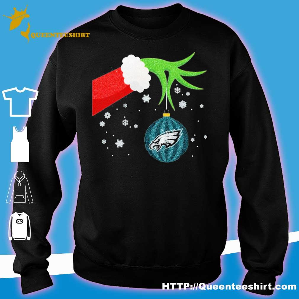 The Grinch Christmas Ornament Philadelphia Eagles T-Shirt, hoodie, sweater,  long sleeve and tank top