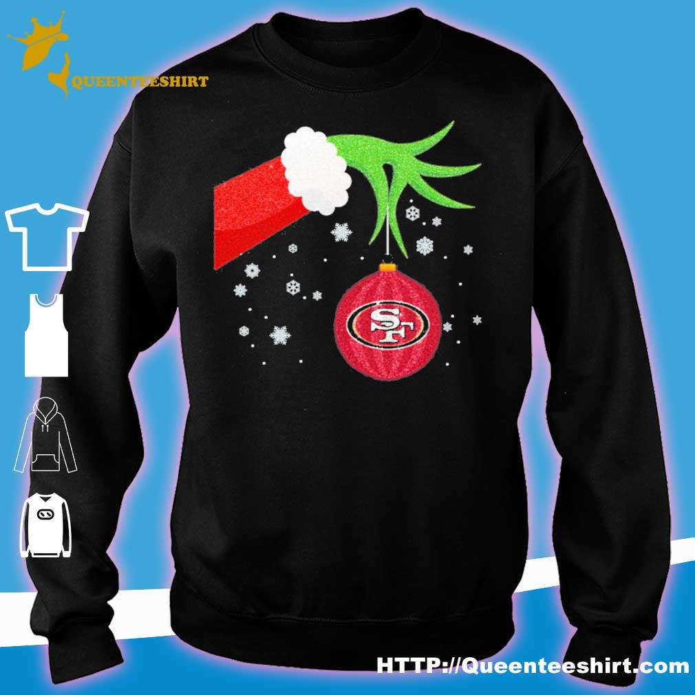 Grnch 49ers Christmas Sweater - Lelemoon